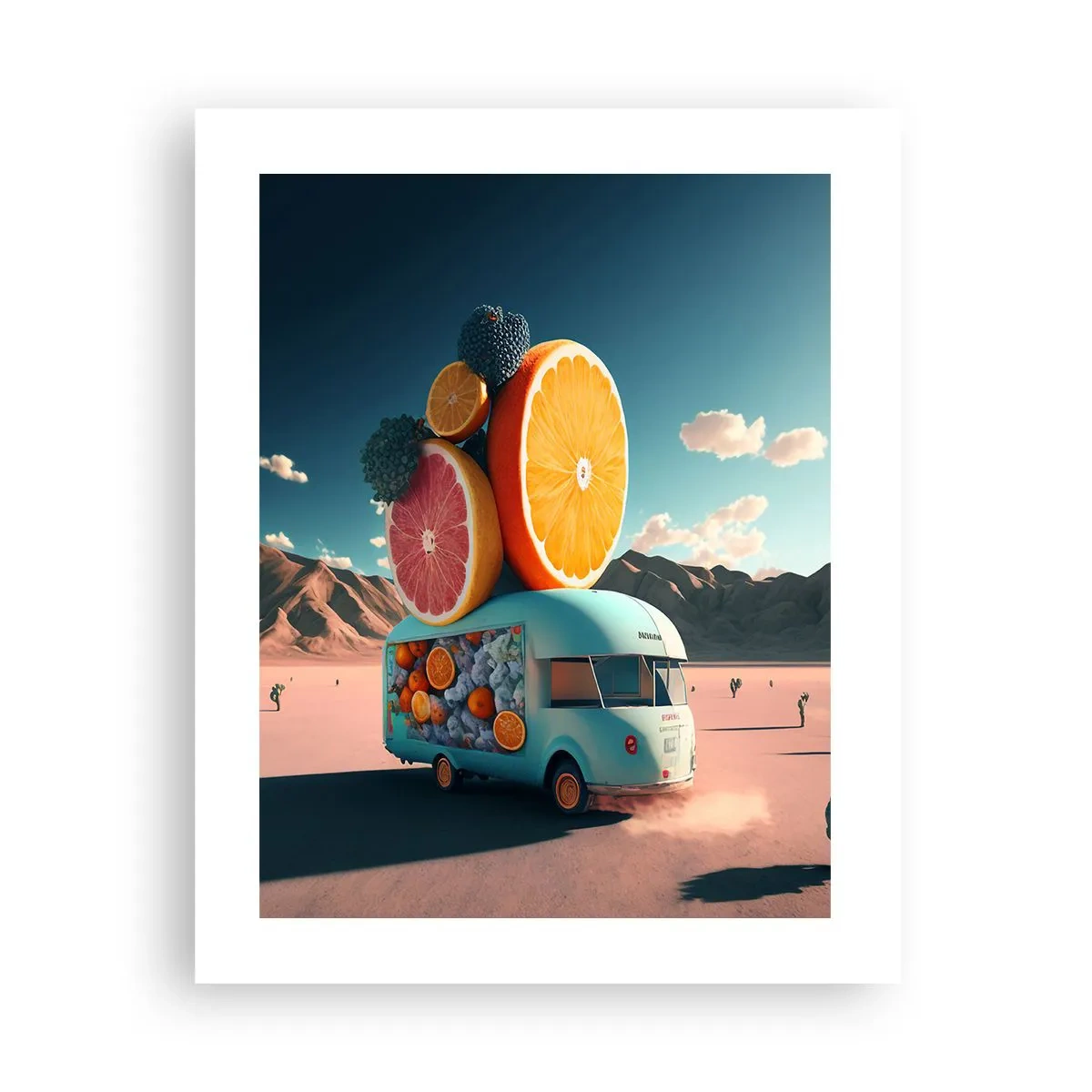 Pôster - O sabor das férias - 40x50 cm