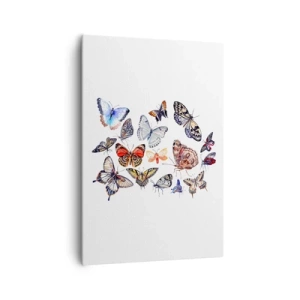 Quadro em tela - Enxame colorido - 70x100 cm