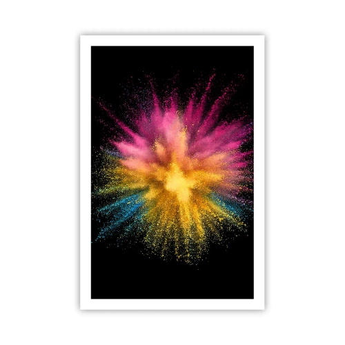 Pôster - O nascimento das cores - 61x91 cm