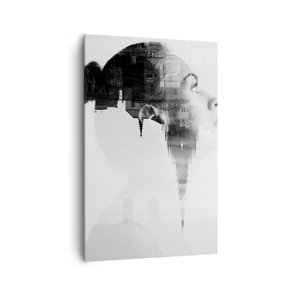 Quadro em tela - Em ambos os lados do vidro - 80x120 cm