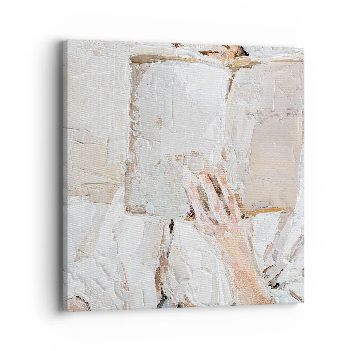 Quadro em tela - Em outro mundo - 40x40 cm