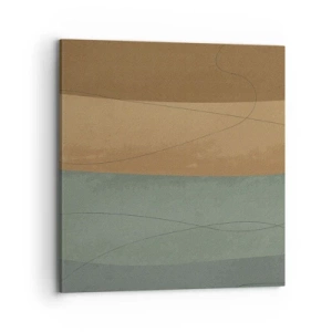 Quadro em tela - Composição horizontal - 70x70 cm
