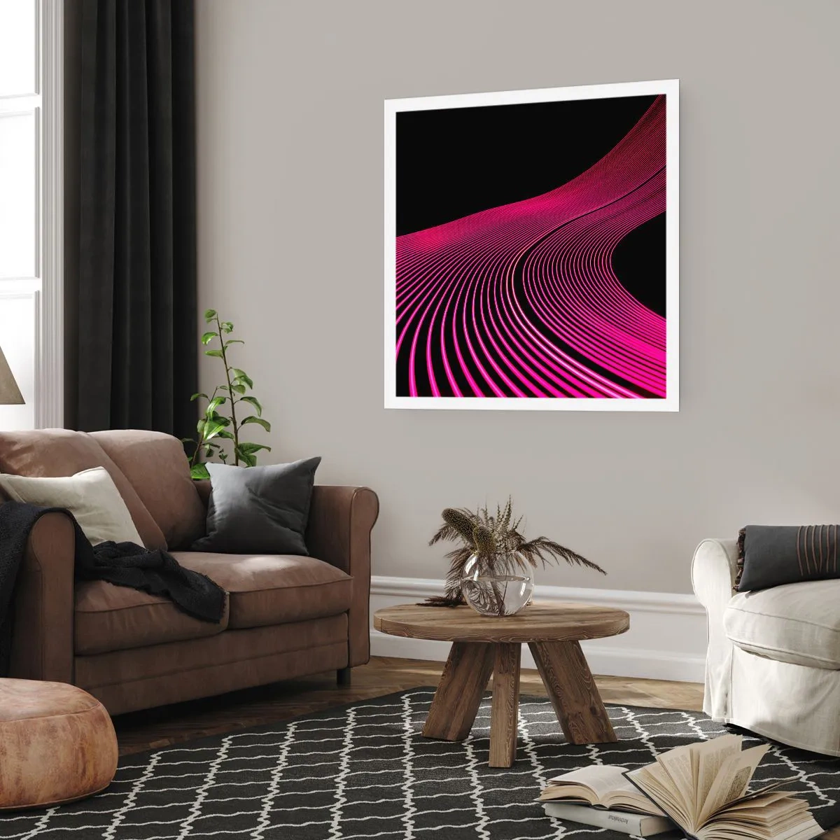 Pôster - Avenida da luz - 60x60 cm