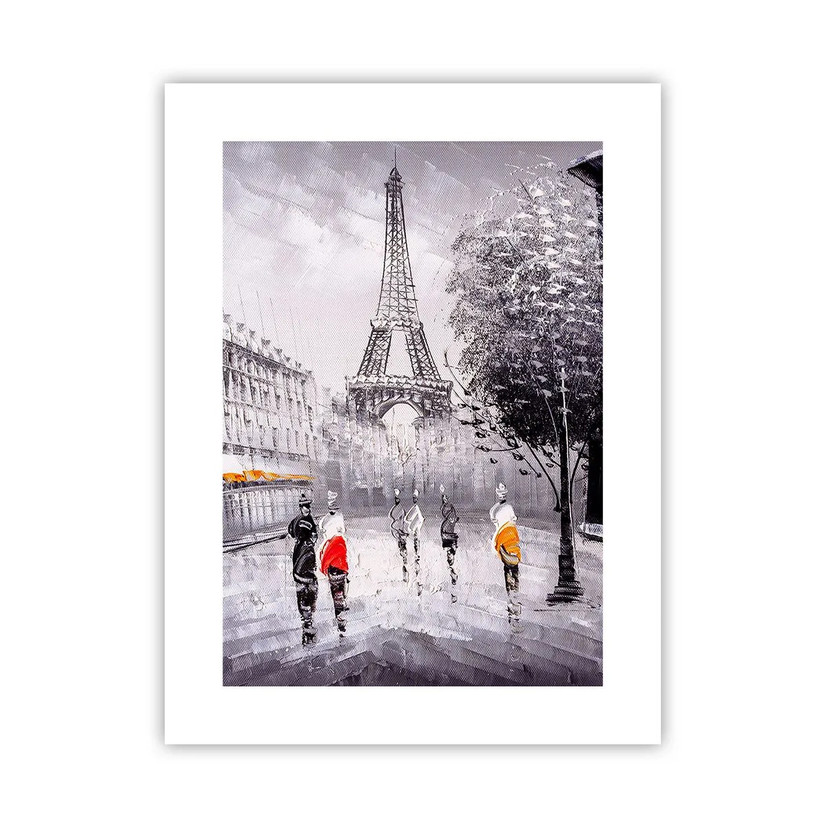 Pôster - Passeio em Paris - 30x40 cm