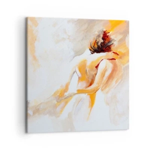 Quadro em tela - No céu da proximidade - 50x50 cm