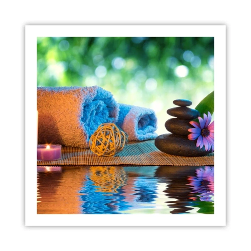 Pôster - Tempo para o corpo - 60x60 cm