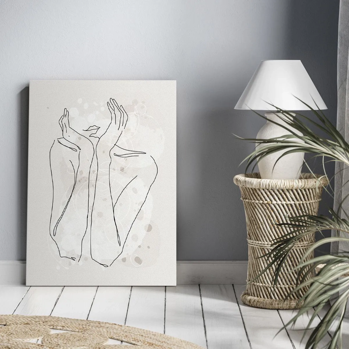 Quadro em tela - Momento de sonho - 50x70 cm