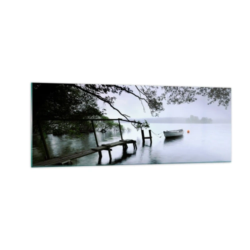 Quadro em vidro - Descanso imediato - 140x50 cm