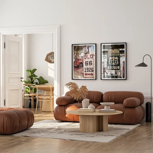 Route 66 - Inspiração para a sala