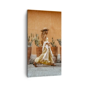 Quadro em tela - Estilo hippie - 45x80 cm