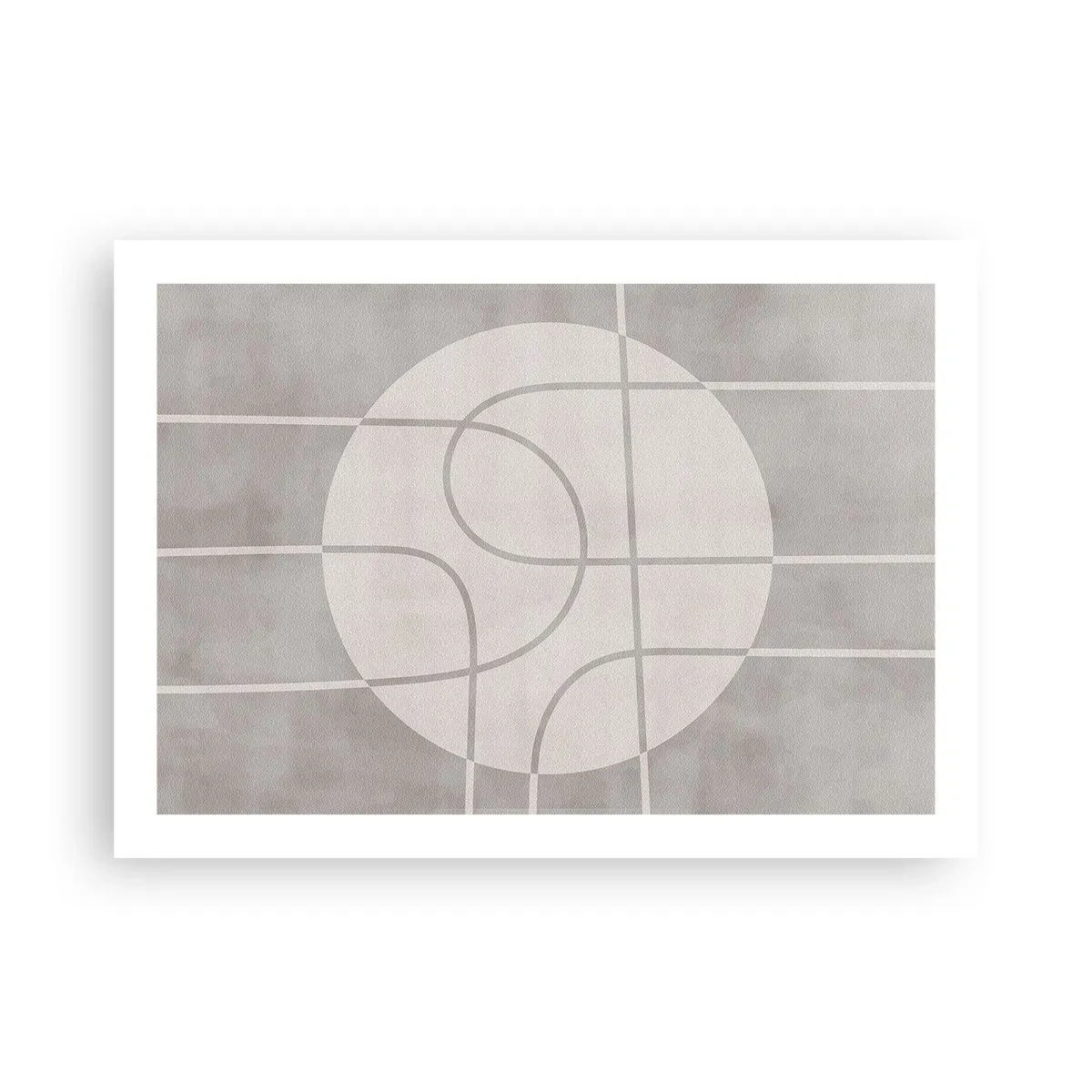 Pôster - Circular e direto - 70x50 cm