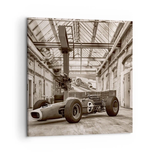 Quadro em tela - O descanso do vencedor - 50x50 cm