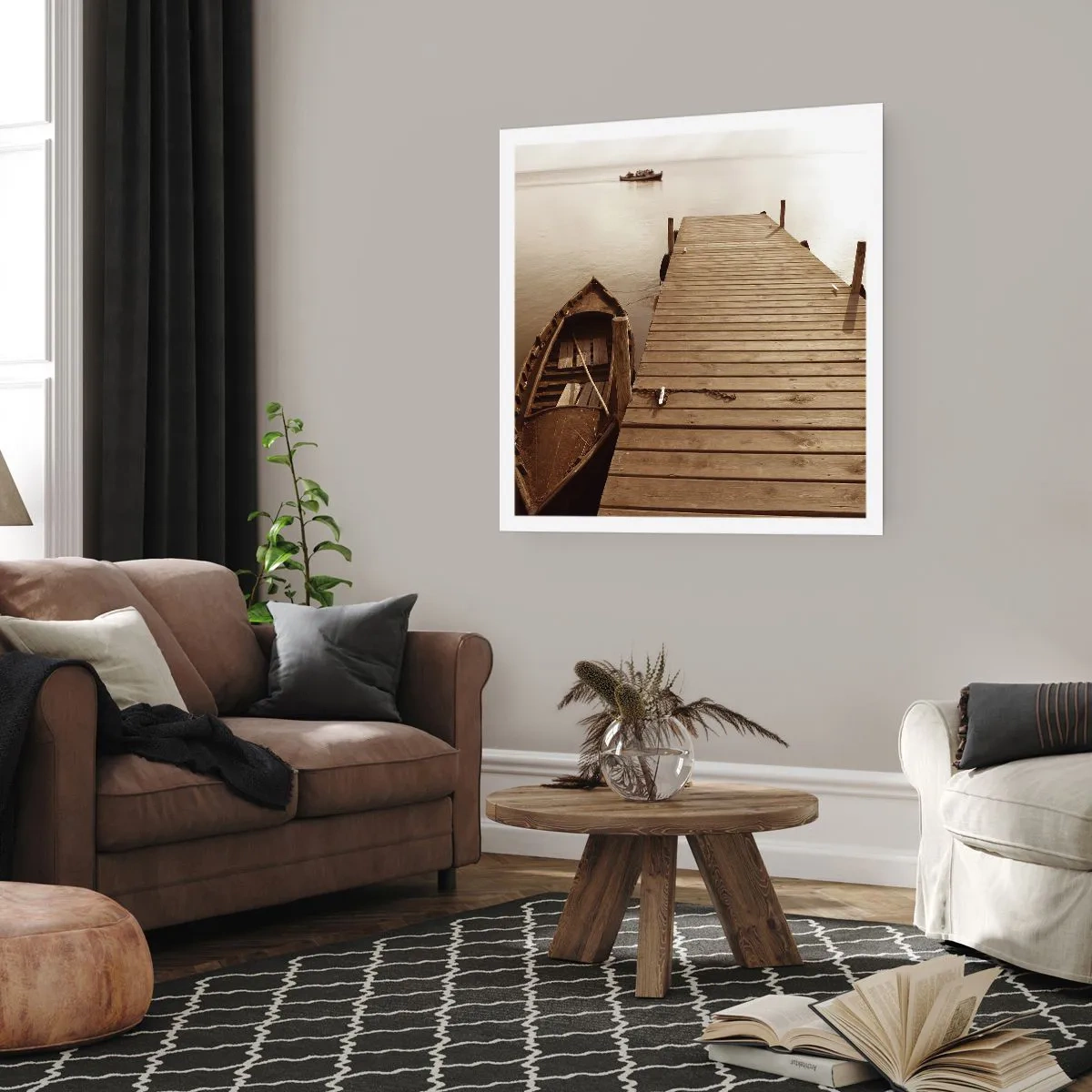 Pôster - Paz de espírito - 50x50 cm