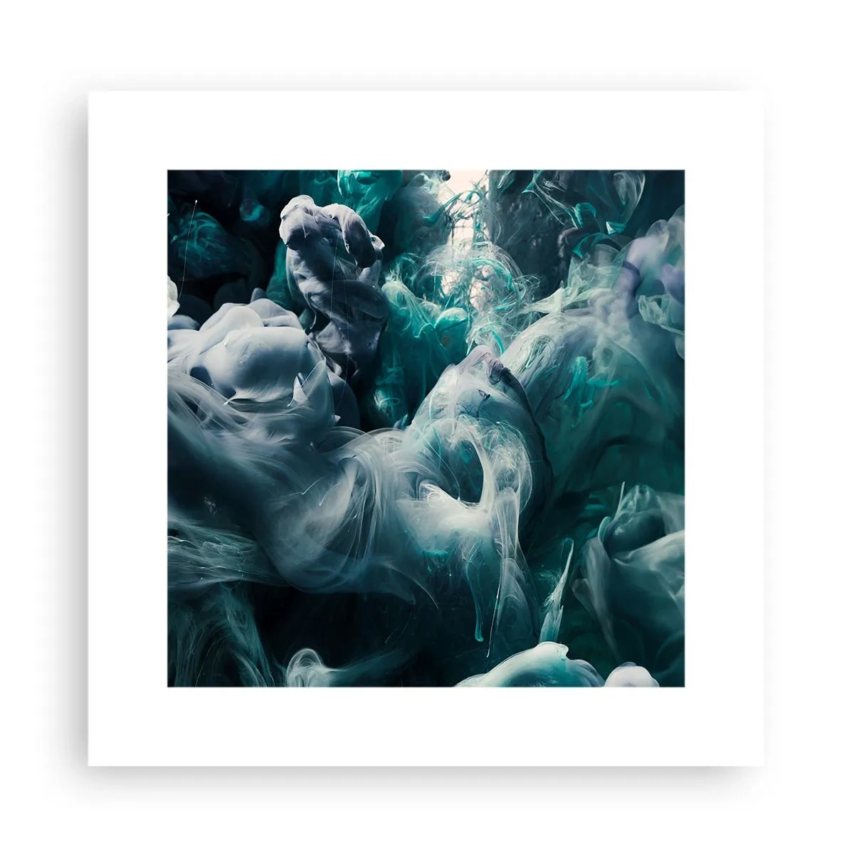 Pôster - Movimento de cores - 30x30 cm