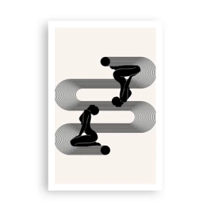 Pôster - Simetria sensual - 61x91 cm