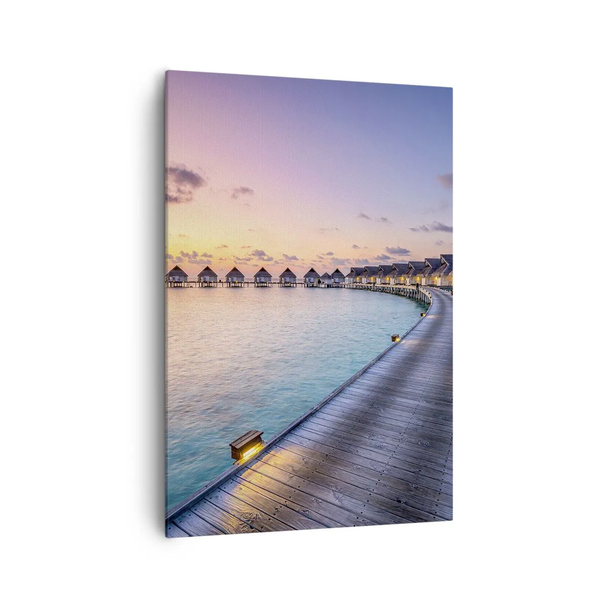 Quadro em tela - Férias - de volta às fontes - 70x100 cm