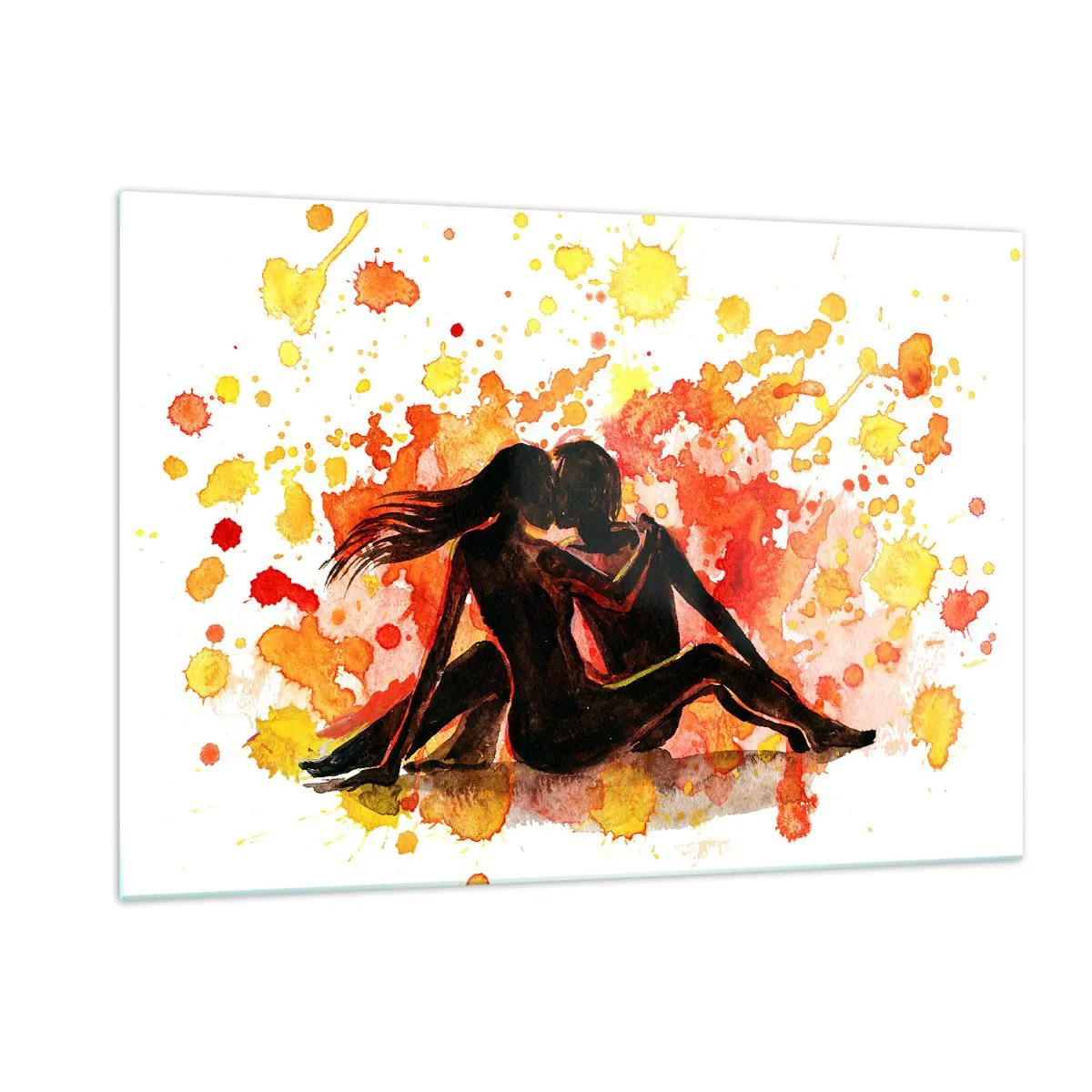 Quadro em vidro - E fez-se a luz - 120x80 cm