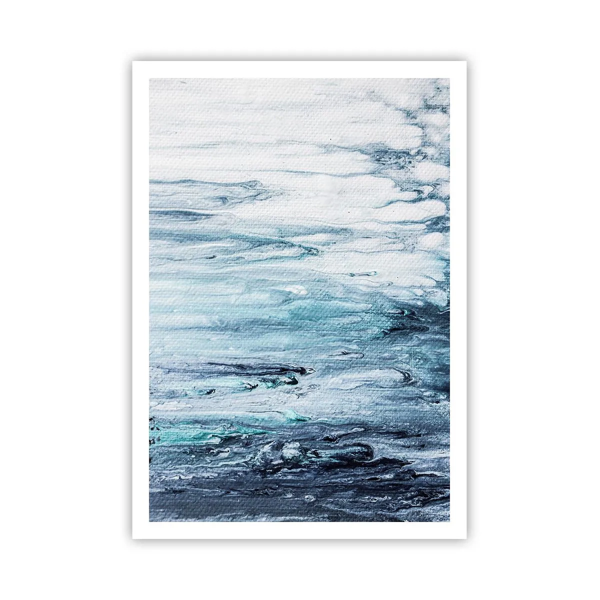 Pôster - Estalactites em azul - 70x100 cm