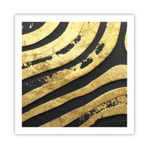 Pôster - Tudo flui - 60x60 cm