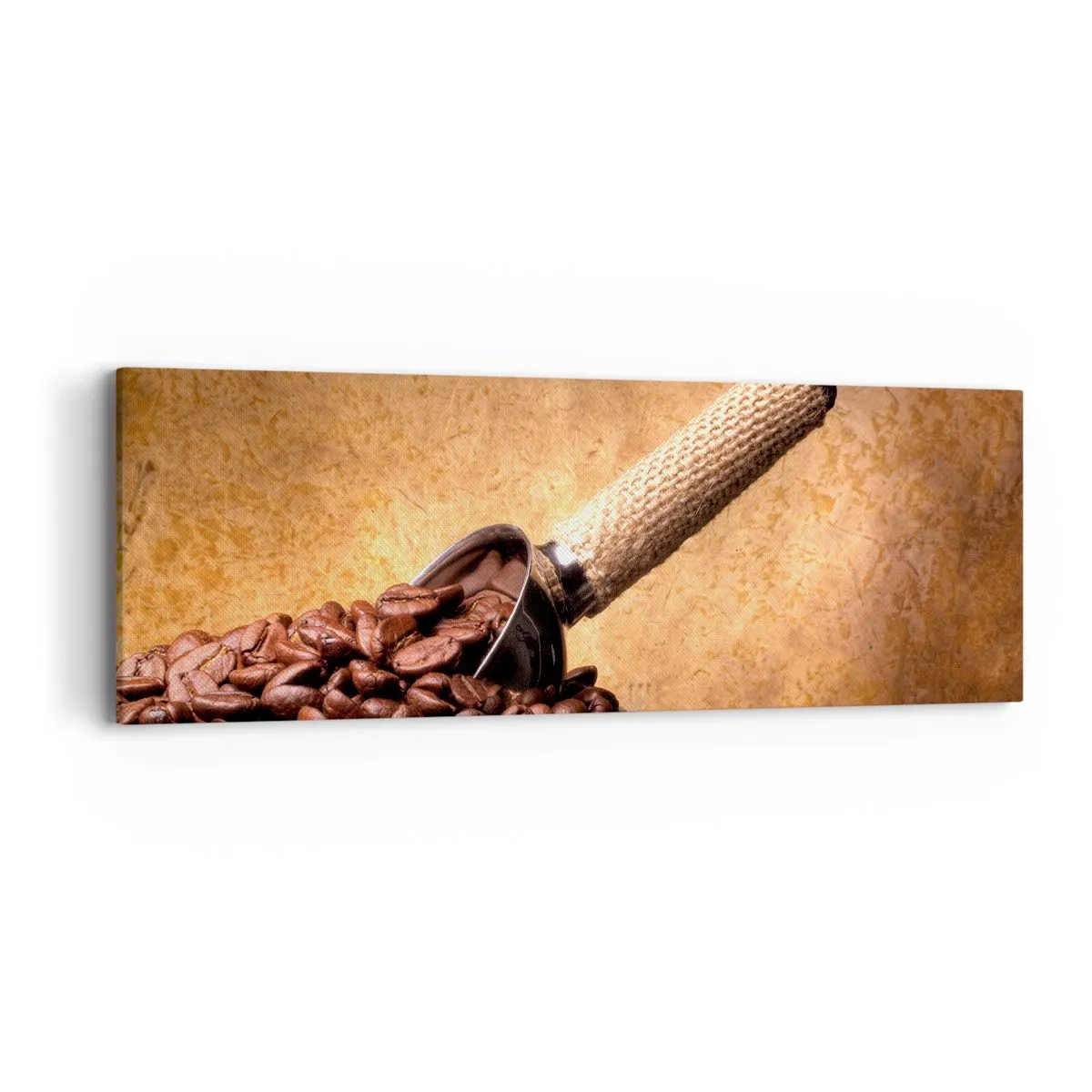 Quadro em tela - Na fonte do sabor - 90x30 cm