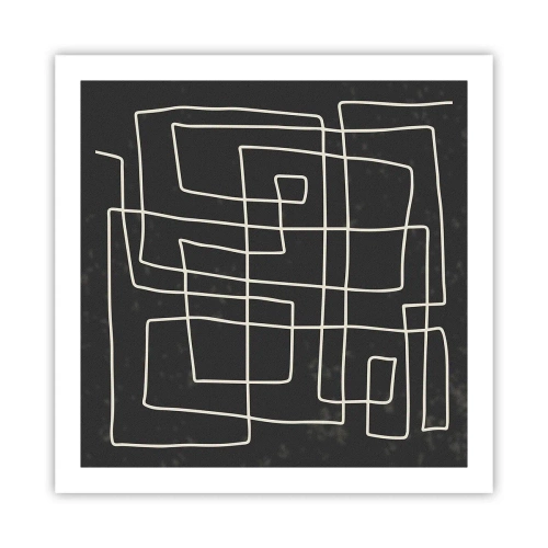 Pôster - Não é tão simples - 60x60 cm