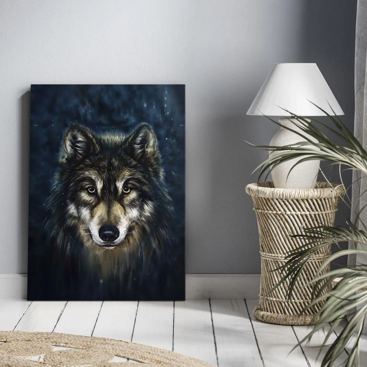 Quadro em tela - Alfa? E ómega - 50x70 cm