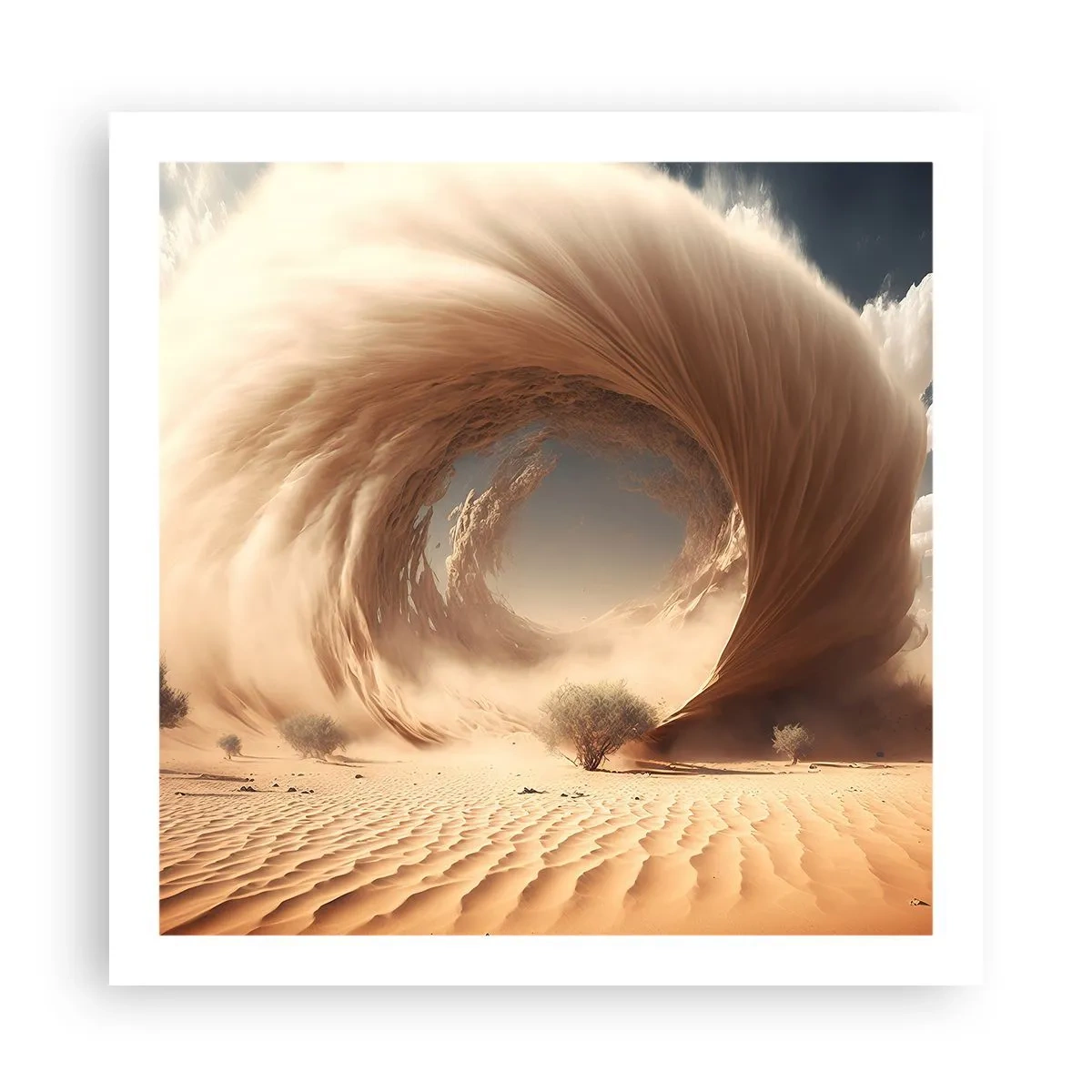 Pôster - Portal aberto - 60x60 cm