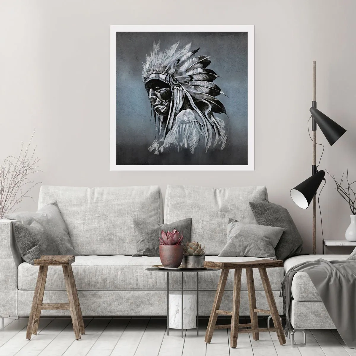 Pôster - De volta às raízes - 60x60 cm