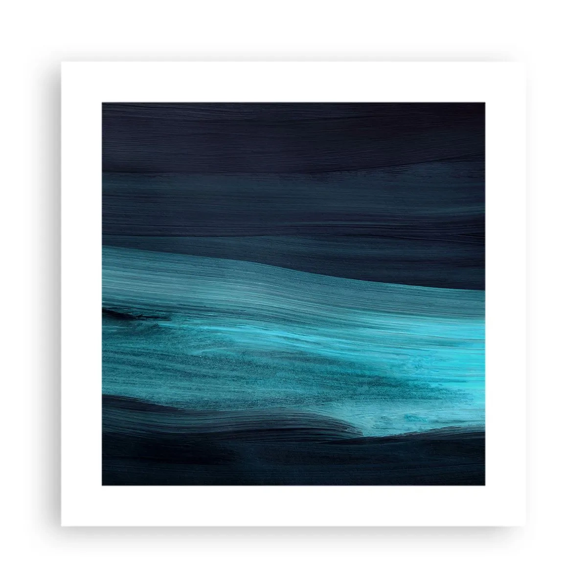 Pôster - Vá com o fluxo - 40x40 cm