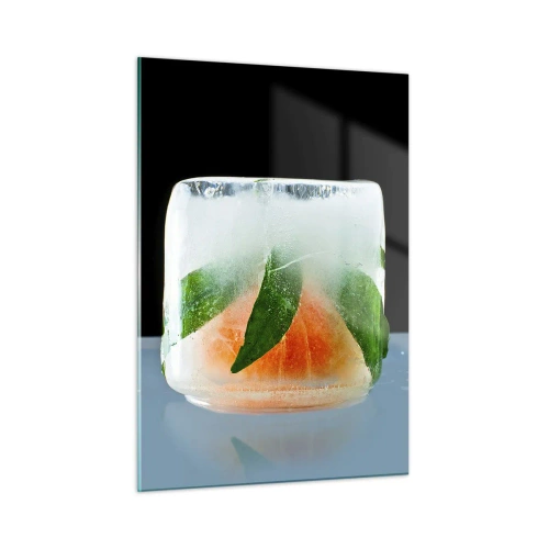 Quadro em vidro - Frescor e refresco - 50x70 cm