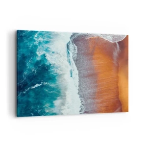 Quadro em tela - Toque do oceano - 100x70 cm