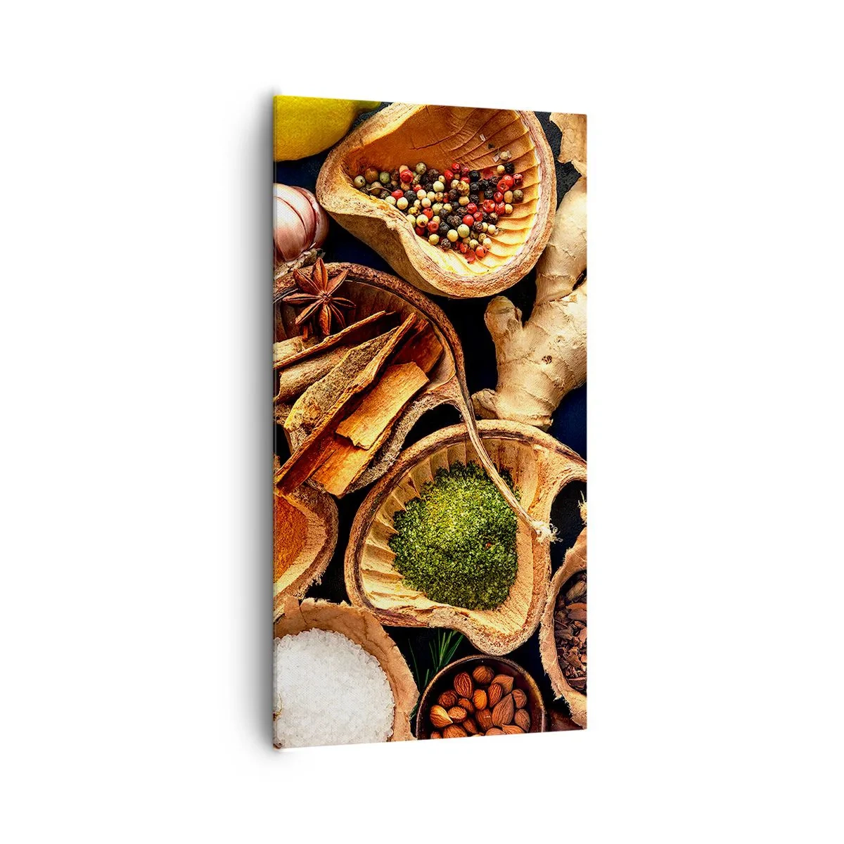 Quadro em tela - Leve o que quiser - 65x120 cm