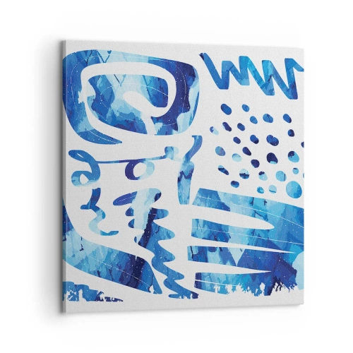 Quadro em tela - Voltar às raízes - 60x60 cm