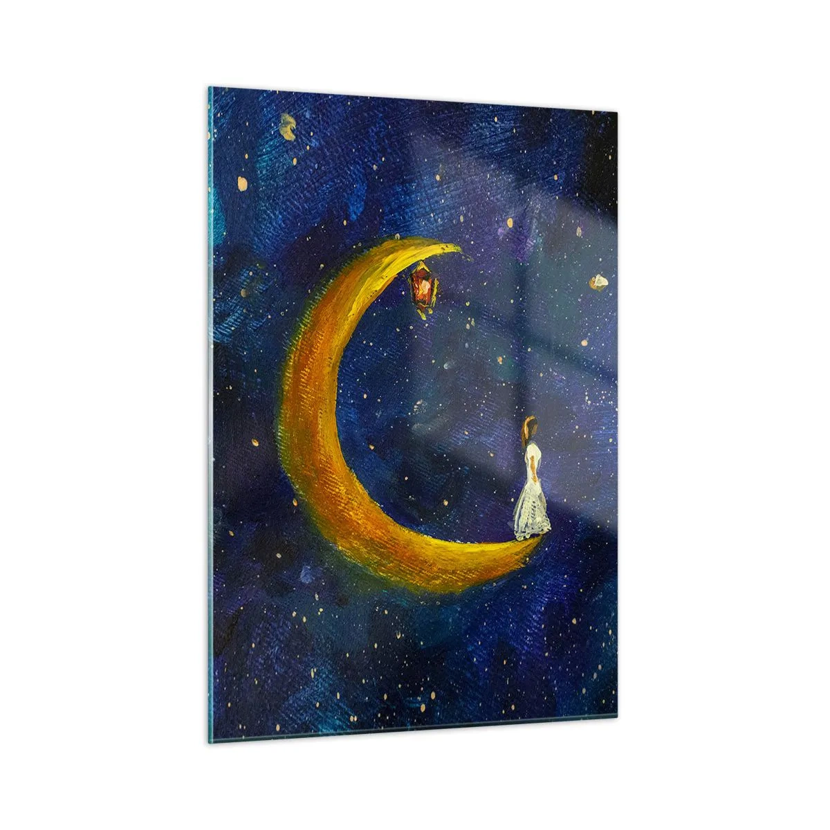 Quadro em vidro - O Chamado do Mundo - 50x70 cm