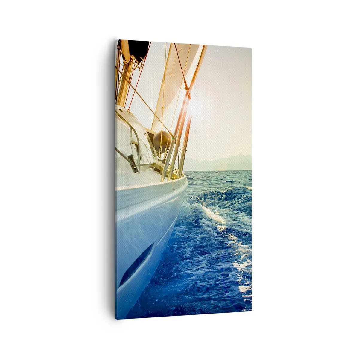 Quadro em tela - Depois da aventura - 55x100 cm