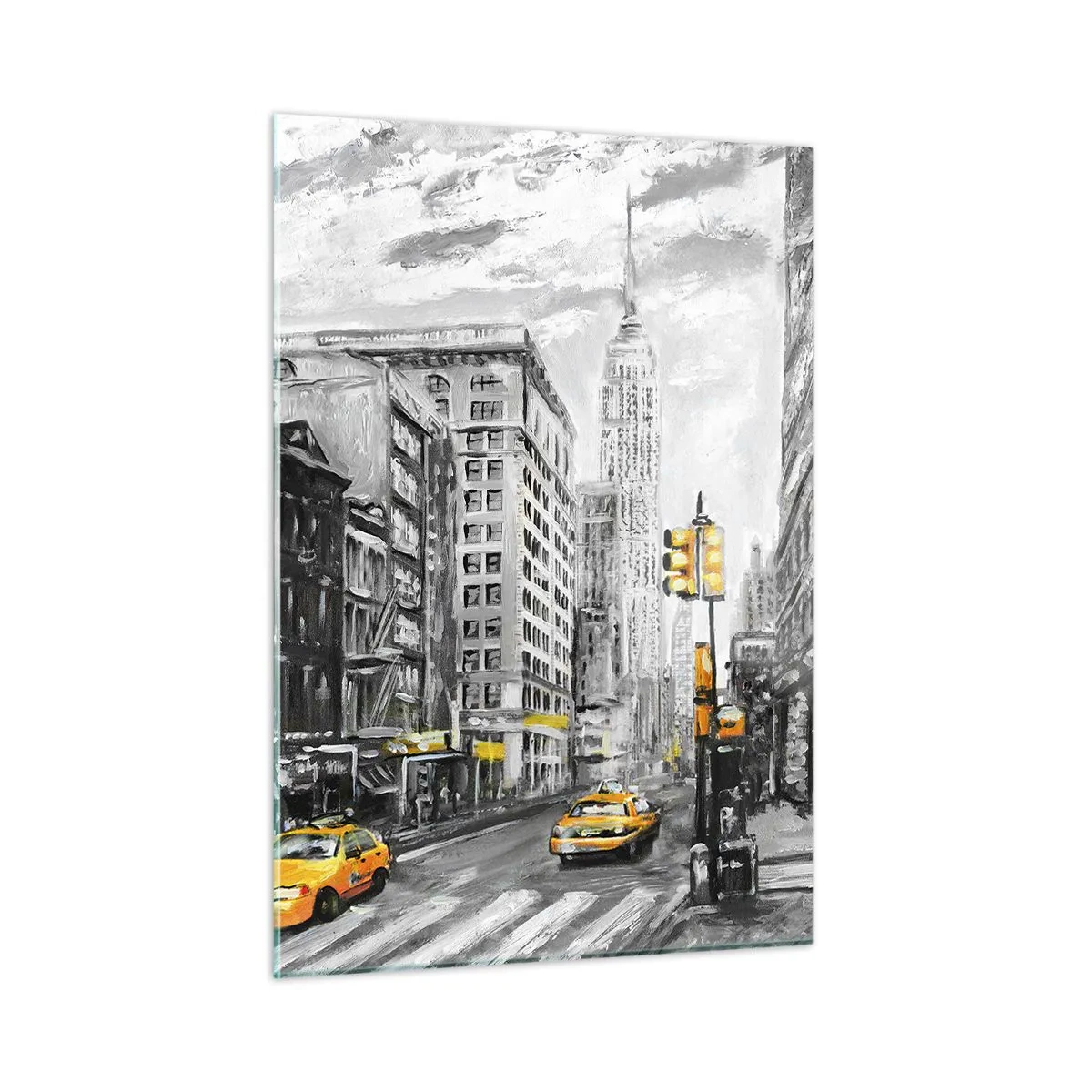 Quadro em vidro - Um conto de Nova Iorque - 50x70 cm