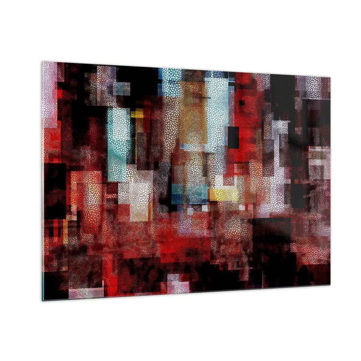 Quadro em vidro - Uma grande confusão - 100x70 cm