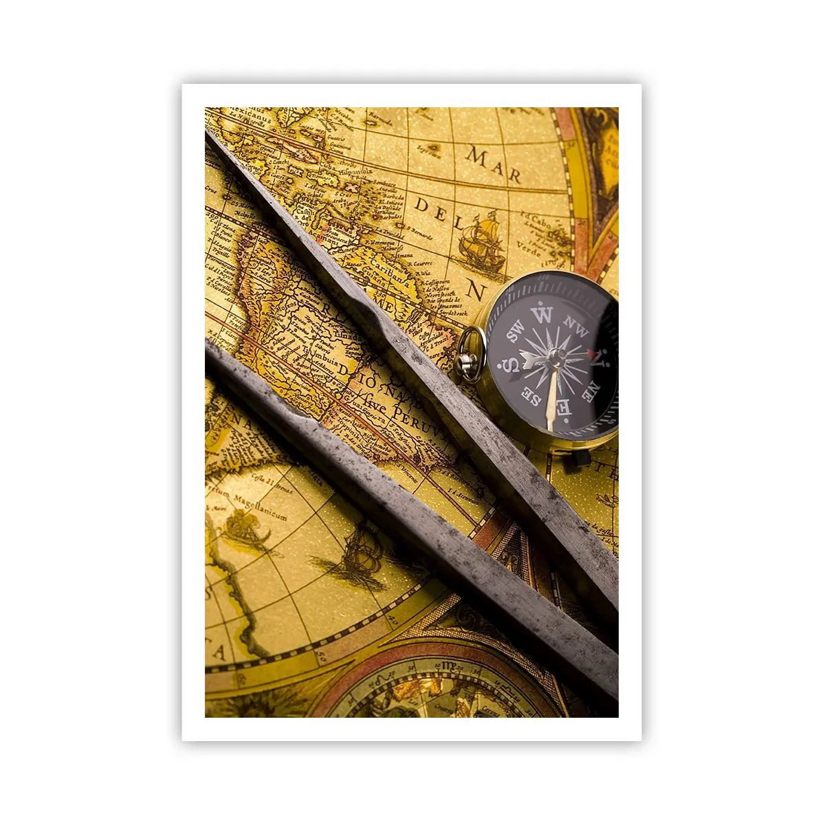 Pôster - Onde estão esses tesouros? - 70x100 cm