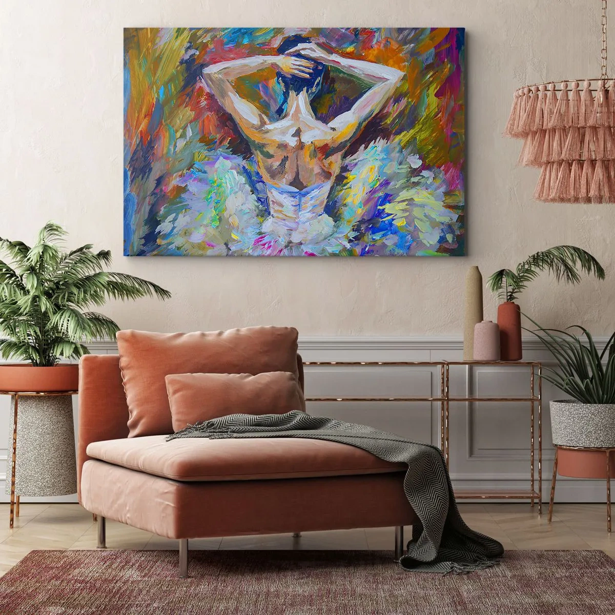 Quadro em tela - Pode ser qualquer coisa - 120x80 cm