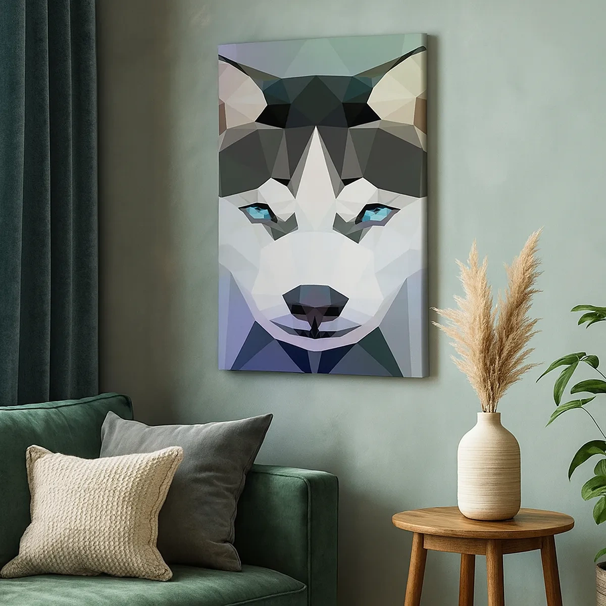 Quadro em tela - Memória da neve do norte - 50x70 cm