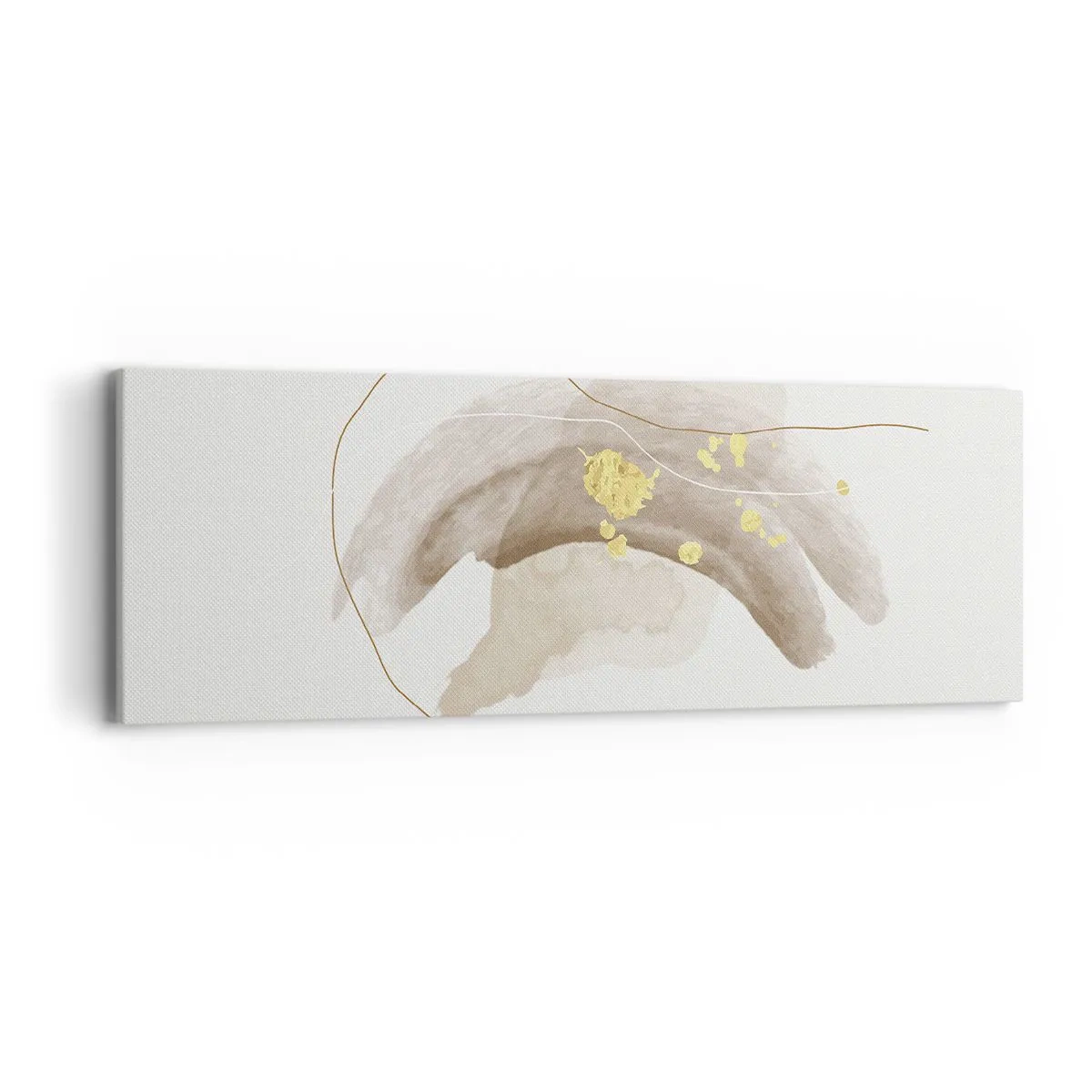 Quadro em tela - Encontrado no espaço - 90x30 cm