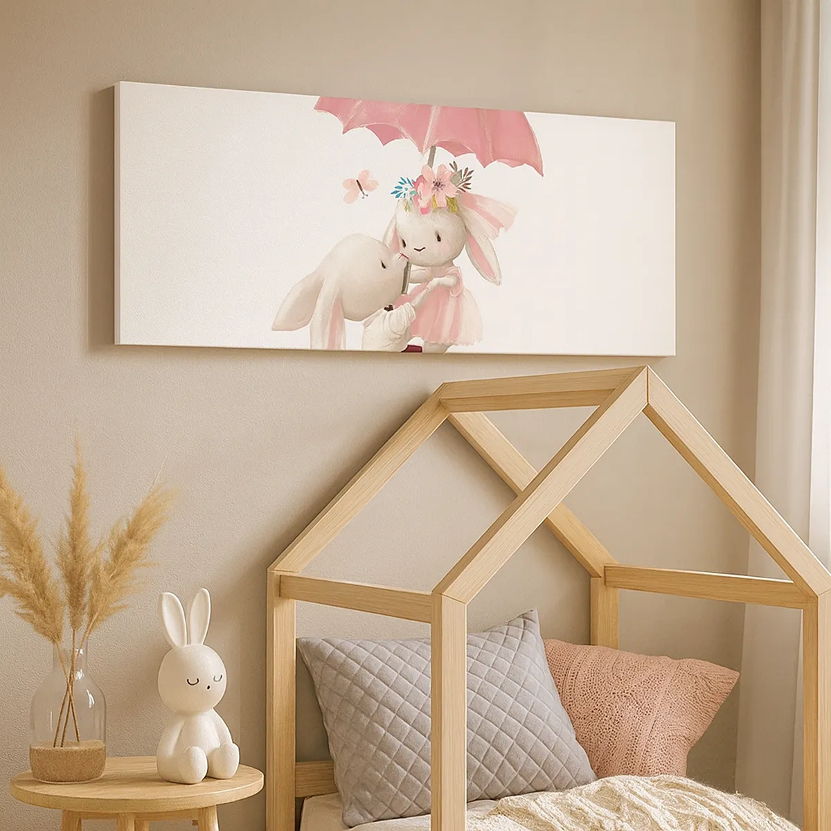 Quadro em tela - Isso é amor - 30x30 cm