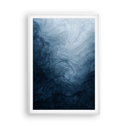 Pôster em moldura branca - Nas profundezas - 70x100 cm