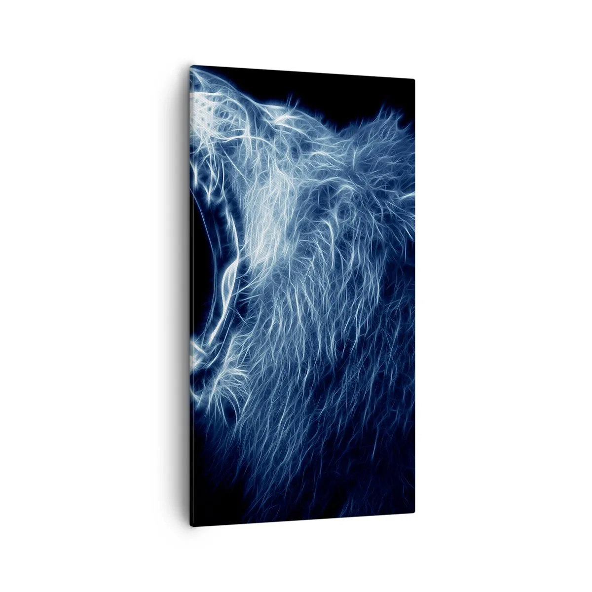 Quadro em tela - A ira feroz do rei - 55x100 cm