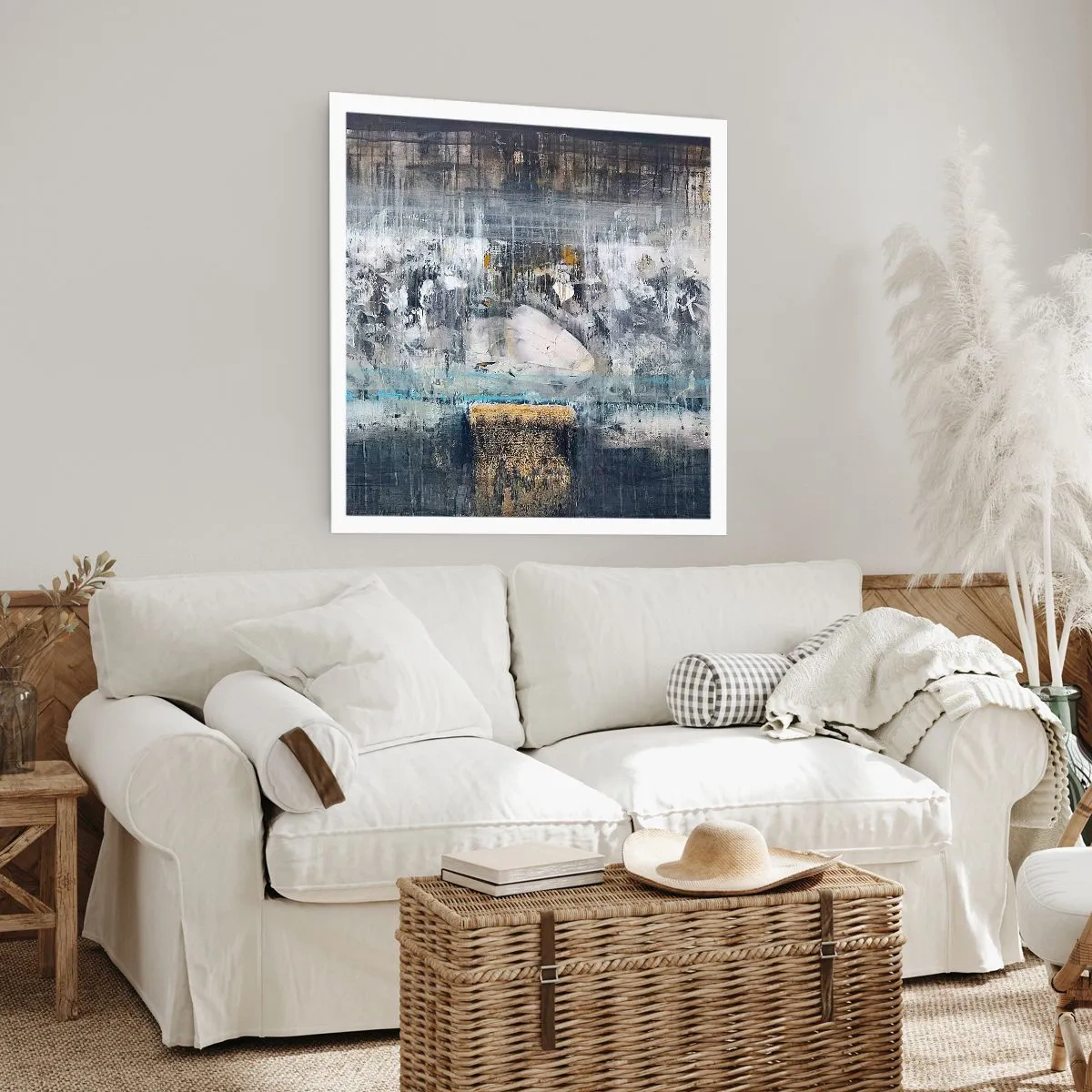 Pôster - Pelo gelo ou pelo torrão de terra - 40x40 cm