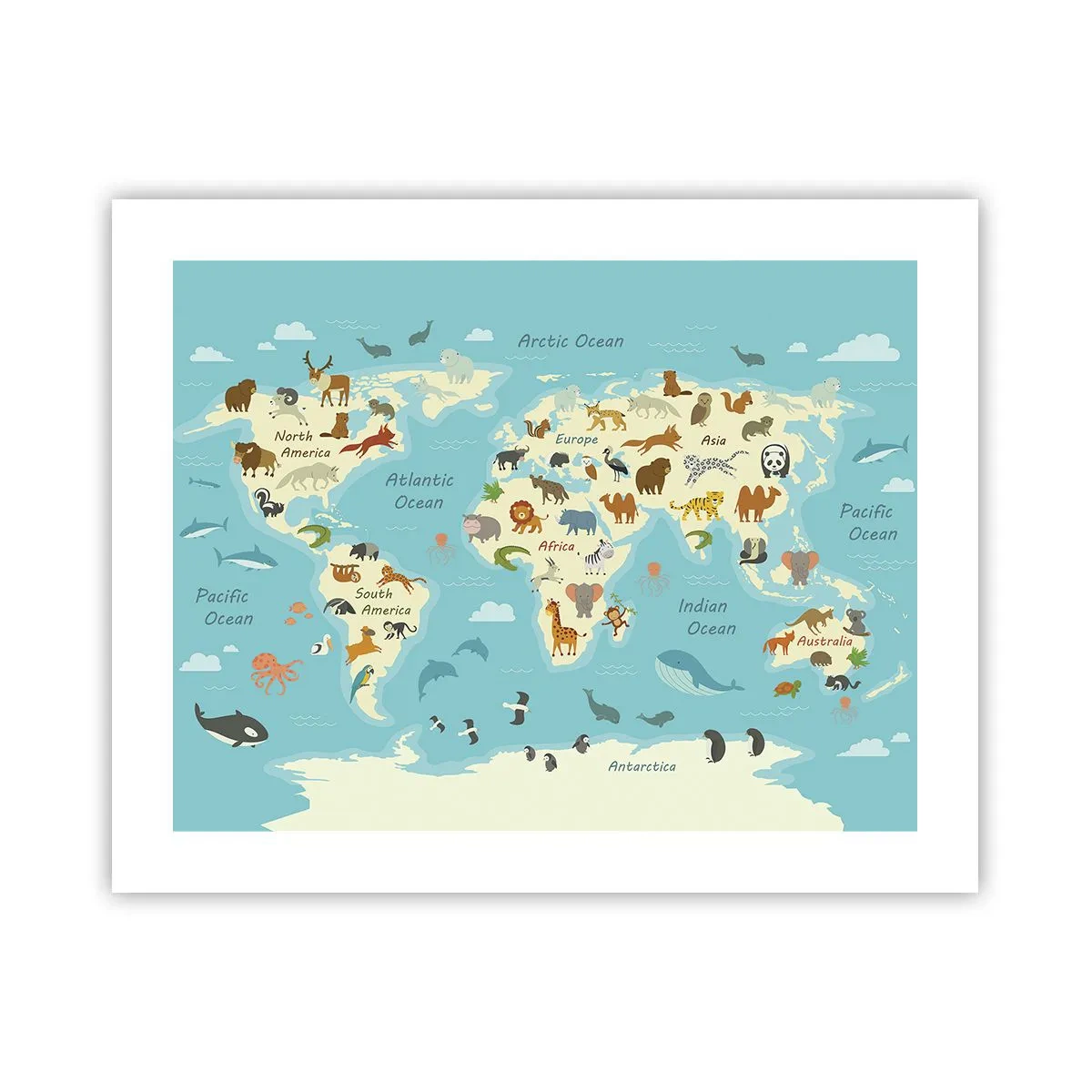 Pôster - Bons vizinhos - 50x40 cm