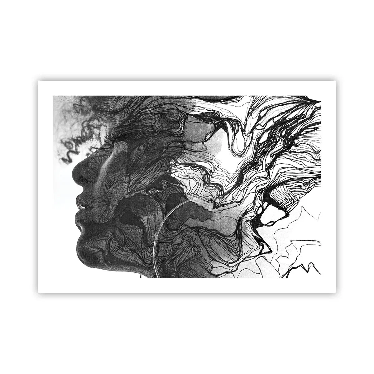 Pôster - Entrelaçados em sonhos - 70x50 cm