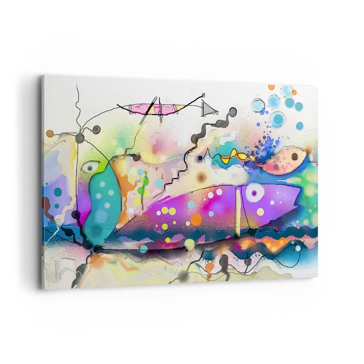 Quadro em tela - Sem palavras! - 100x70 cm