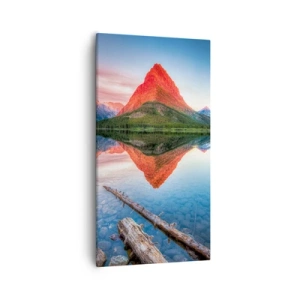 Quadro em tela - Calor e frio - 55x100 cm