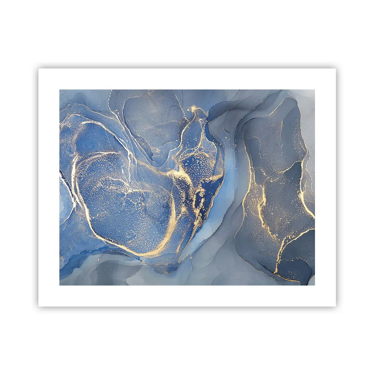 Pôster - Pó dourado - 50x40 cm